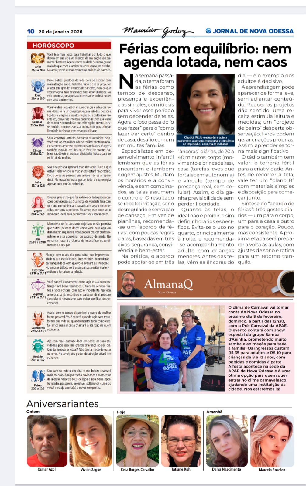 Férias com equilíbrio: nem agenda lotada, nem caos