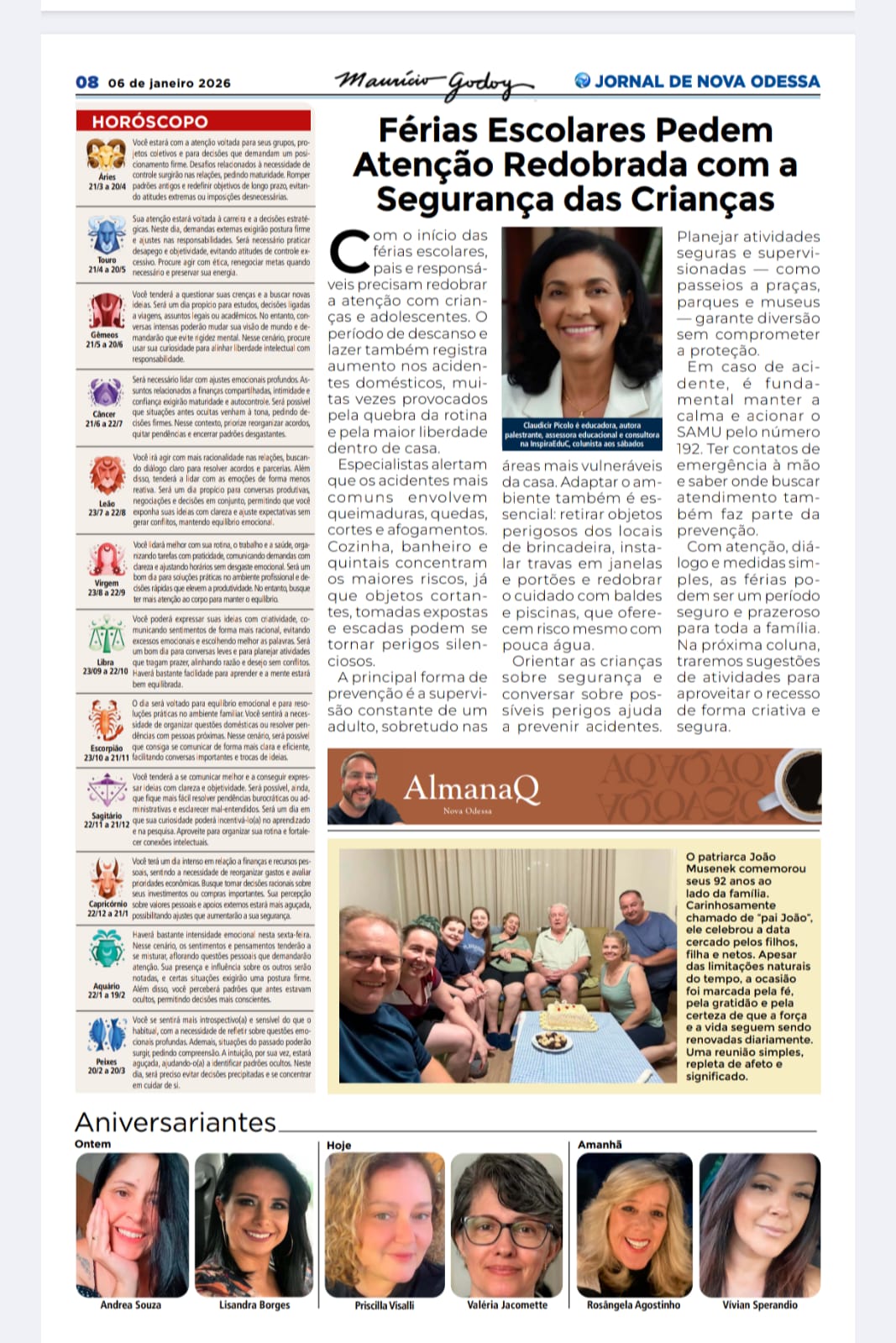 Férias escolares: tempo de presença, descobertas e menos telas