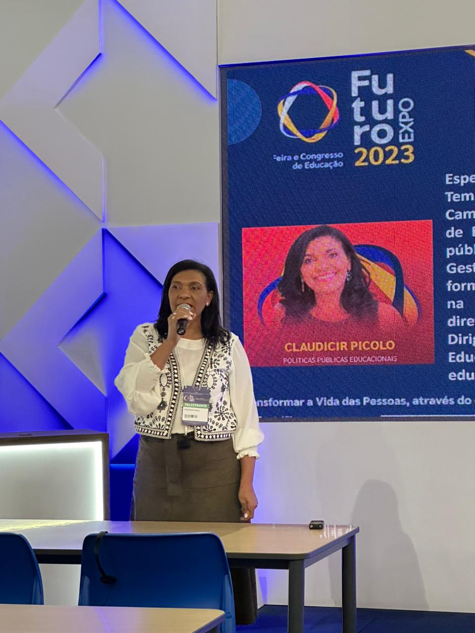 Palestra na Futuro Expo 2023 — Políticas Públicas Educacionais